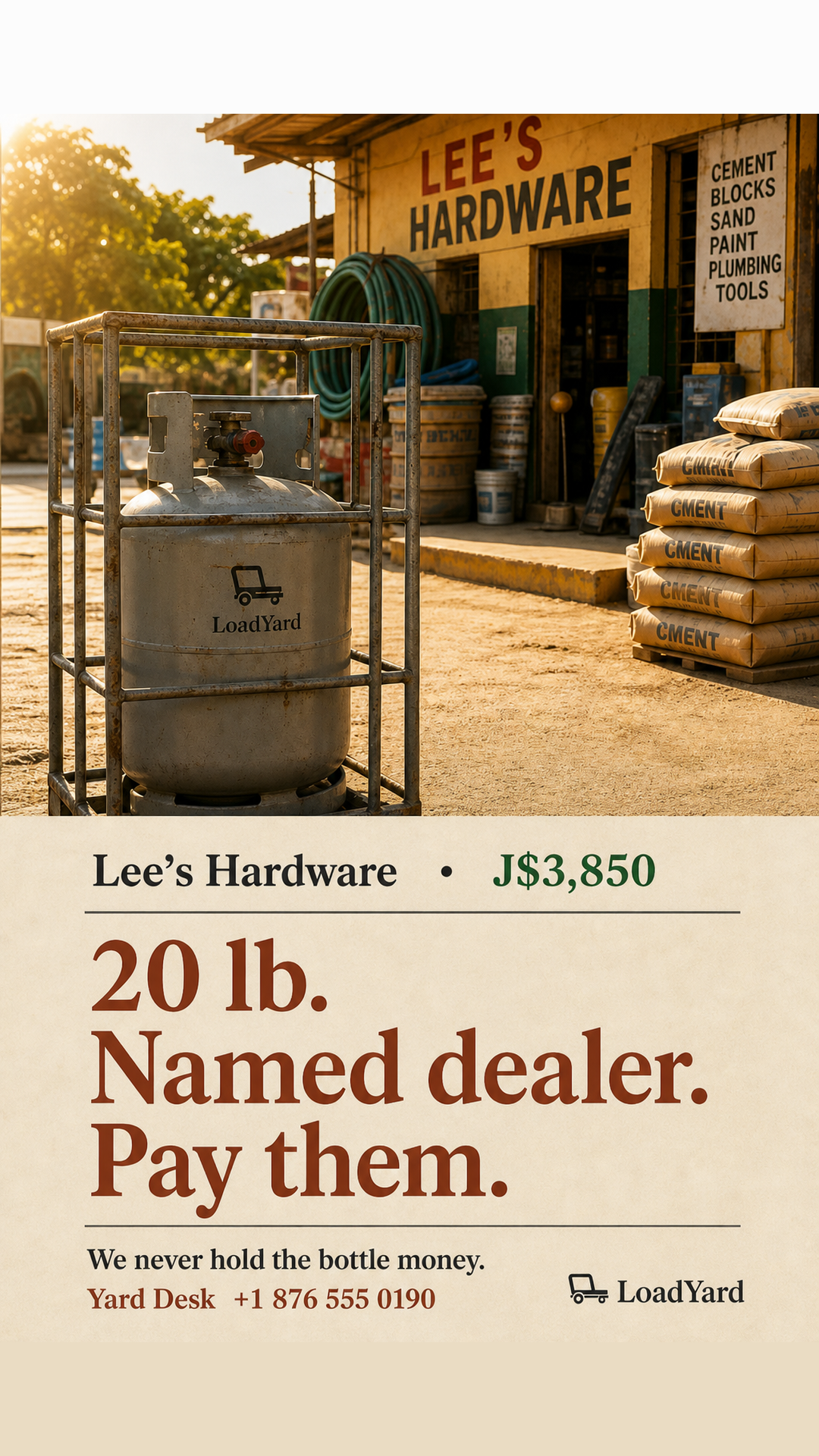 20 lb gas Stories still